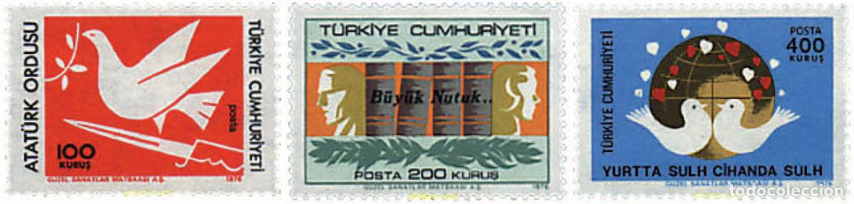 Sellos: 33114 MNH TURQUIA 1976 OBRAS Y REFORMAS DE ATAT&Uuml;RK