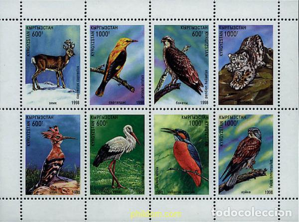 Sellos: 11718 MNH KIRGUIZISTAN 1998 FAUNA