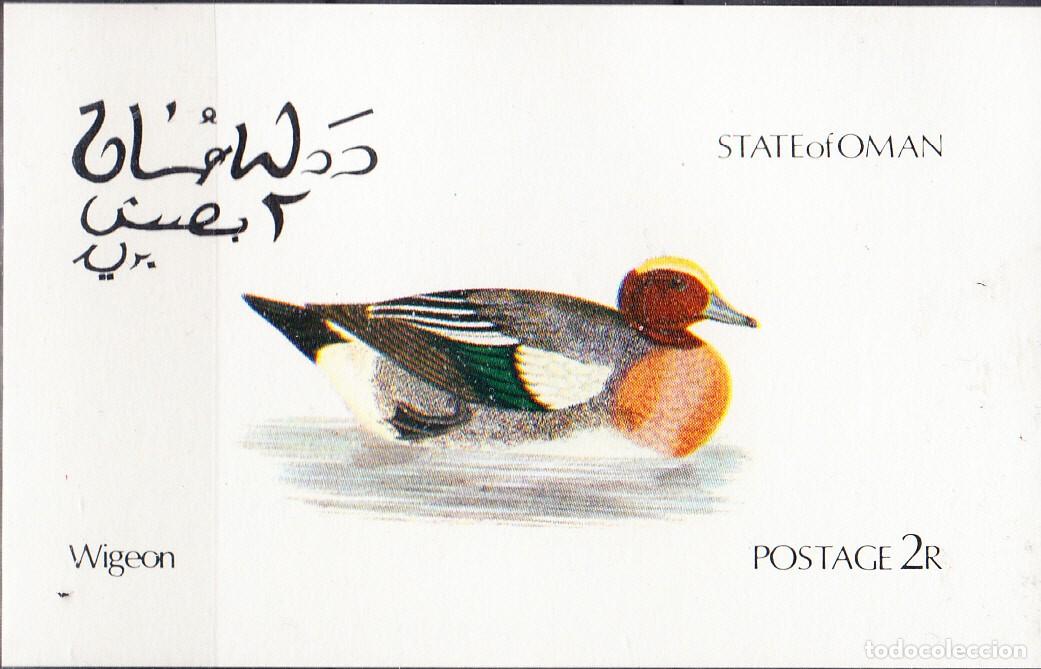 Sellos: OMAN 1973 SHEET MNH FAUNA PATOS AVES ACUATICAS DUCKS BIRDS CANARDS ANATRE OISEAUX