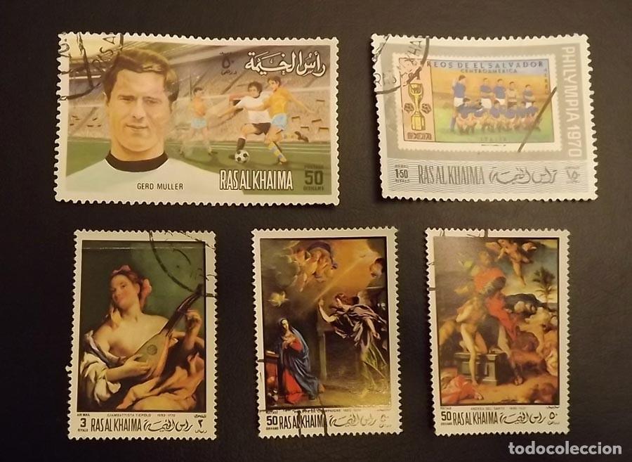 Sellos: 5 sellos de Rasalkaima sellos