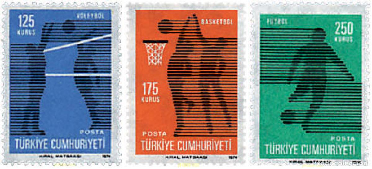 Sellos: 52366 MNH TURQUIA 1974 DEPORTES