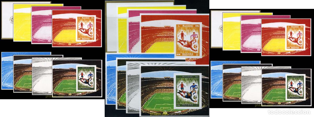 Sellos: 218785 MNH MANAMA 1972 FUTBOL