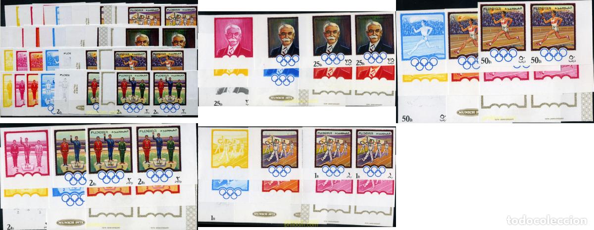 Selos: 214475 MNH FUJEIRA 1970 20 JUEGOS OLIMPICOS VERANO MUNICH 1972