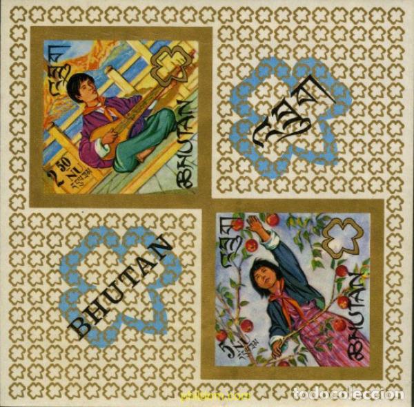 Sellos: 18802 MNH BHUTAN 1967 ESCULTISMO FEMENINO