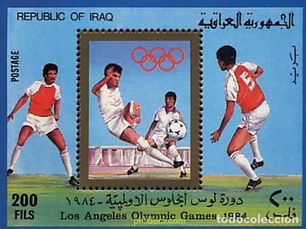 Sellos: 54236 MNH IRAQ 1984 23 JUEGOS OLIMPICOS VERANO LOS ANGELES 1984