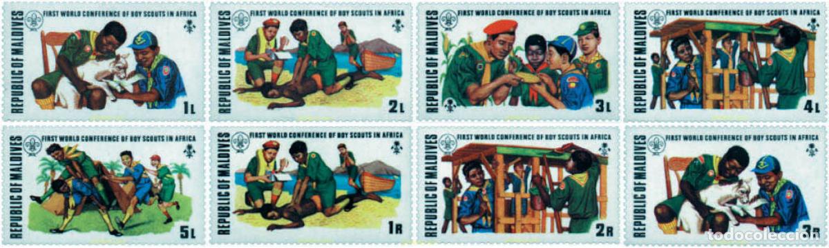 Sellos: 76557 MNH MALDIVAS 1973 1 JAMBOREE MUNDIAL EN AFRICA