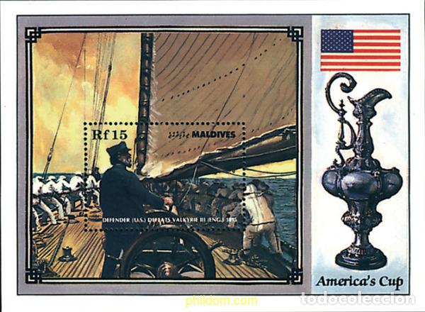 Sellos: 31629 MNH MALDIVAS 1987 COPA AMERICA