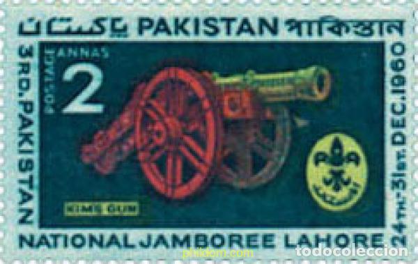 Timbres: 38360 MNH PAKISTAN 1960 3 JAMBOREE NACIONAL EN LAHORE