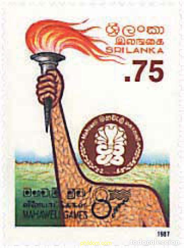 Stamps: 27413 MNH SRI LANKA 1987 JUEGOS DEPORTIVOS MAHAWELI