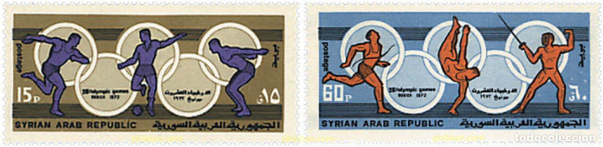 Selos: 27418 MNH SIRIA 1972 20 JUEGOS OLIMPICOS VERANO MUNICH 1972
