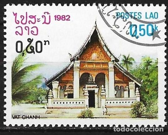 Sellos: Laos 1982 - Mi 567 - YT 418 - Pagoda