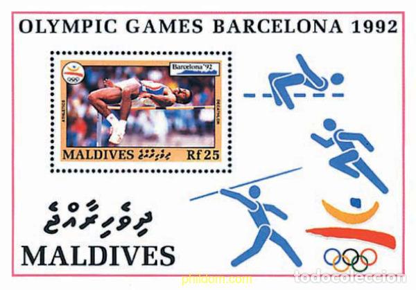 Sellos: 68341 MNH MALDIVAS 1992 25 JUEGOS OLIMPICOS VERANO BARCELONA 1992