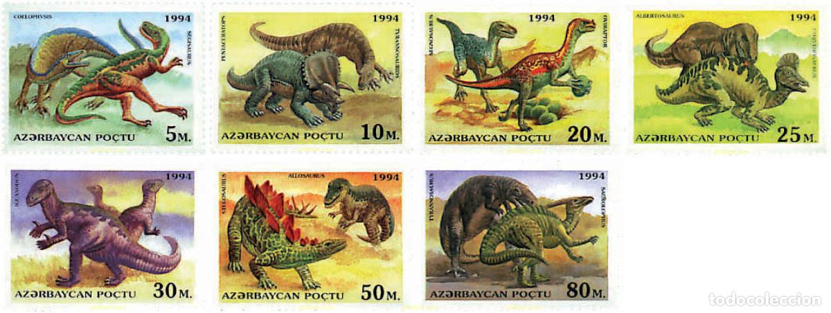 Sellos: 83836 MNH AZERBAIYAN 1994 FAUNA PREHISTORICA