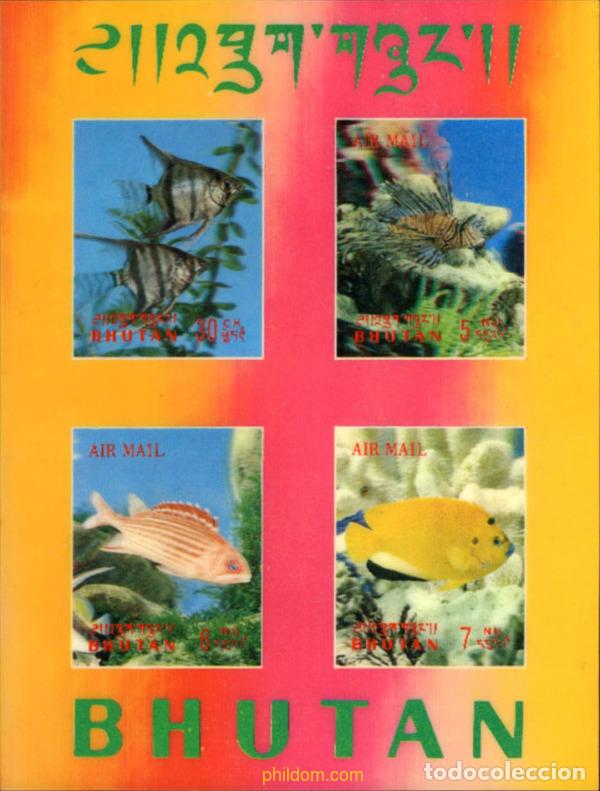 Sellos: 33766 MNH BHUTAN 1969 PECES