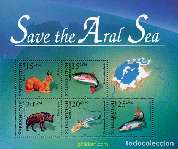 Sellos: 29063 MNH UZBEKISTAN 1996 MAR DE ARAL