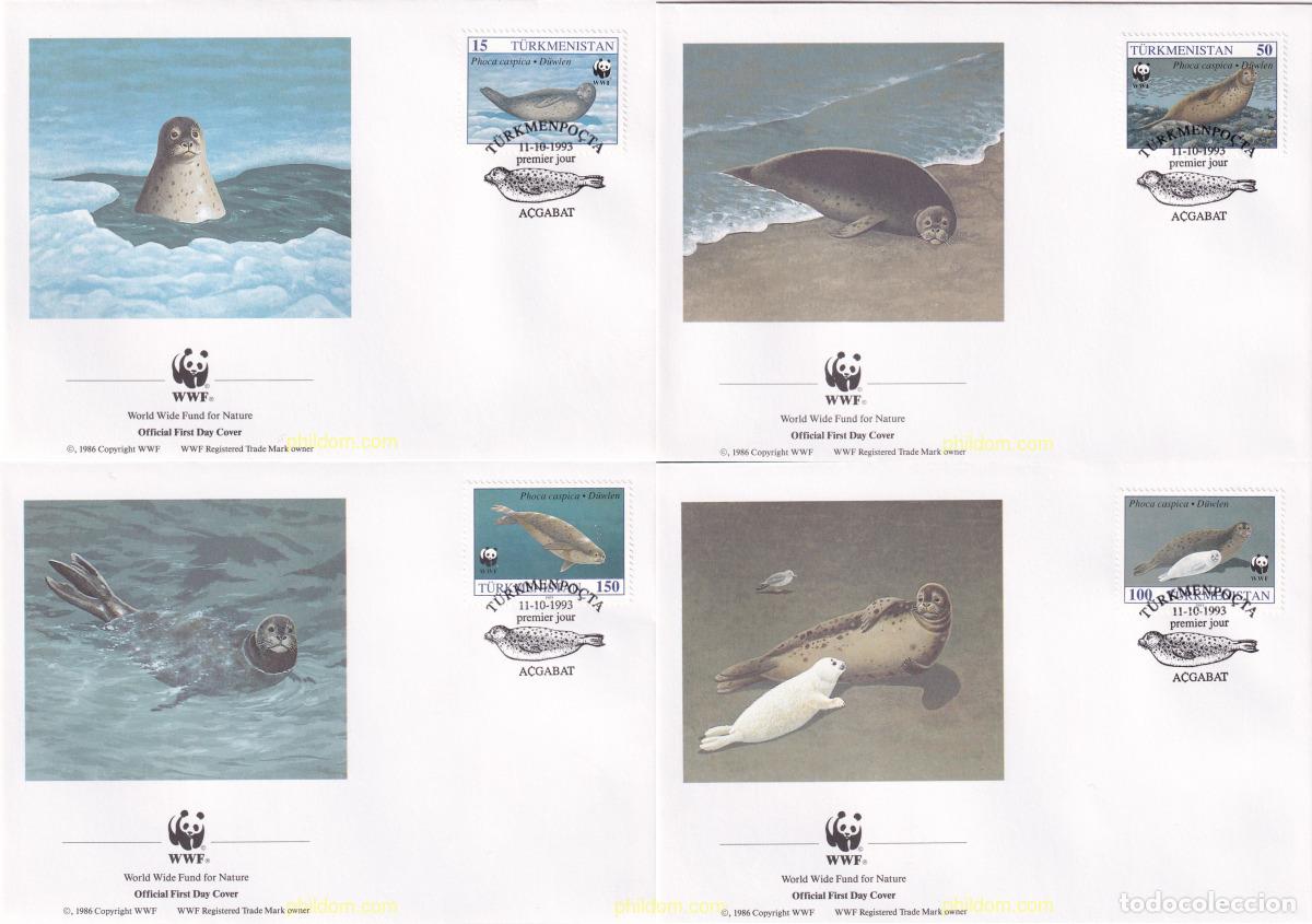 Sellos: 23167 MNH TURKMENISTAN 1993 FOCA DEL CASPIO