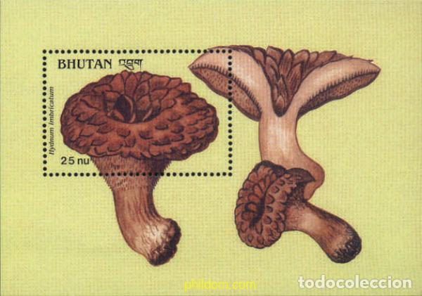 Sellos: 257282 MNH BHUTAN 1989 SETAS