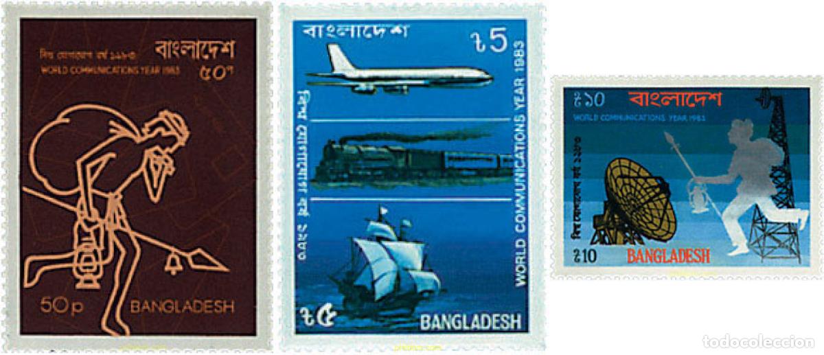 Sellos: 57694 MNH BANGLADESH 1983 A&Ntilde;O INTERNACIONAL DE LAS COMUNICACIONES