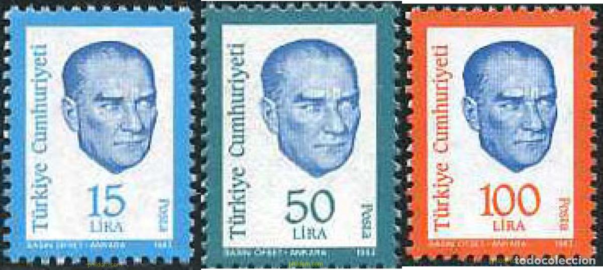 Sellos: 173164 MNH TURQUIA 1983 MUSTAFA KEMAL ATATURK
