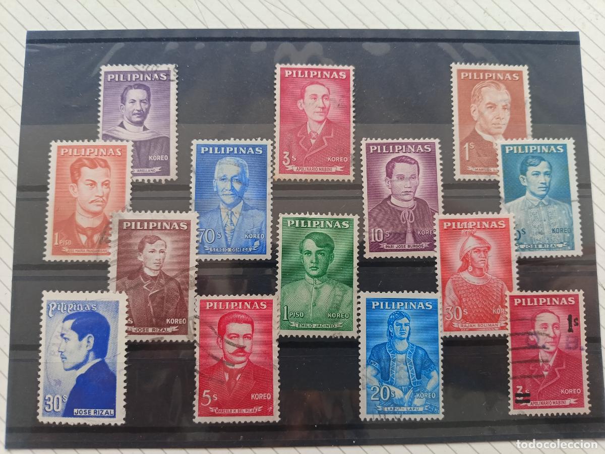 Sellos: Filipinas. Lote de sellos