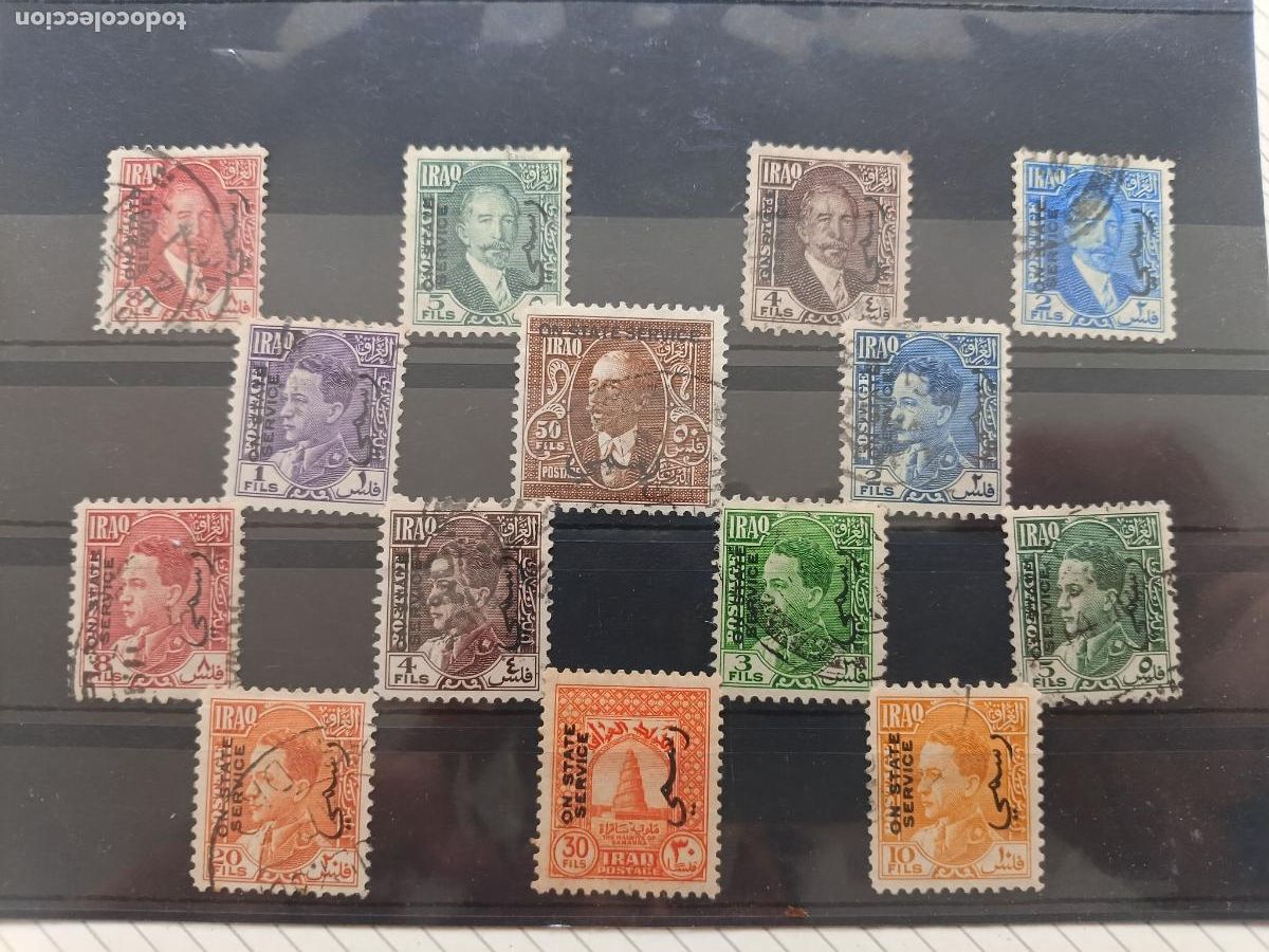 Sellos: Iraq. Lote de sellos