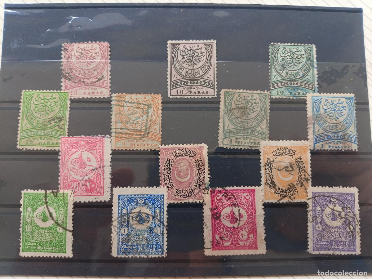 Sellos: Imperio Otomano, Turqu&iacute;a. Lote de sellos