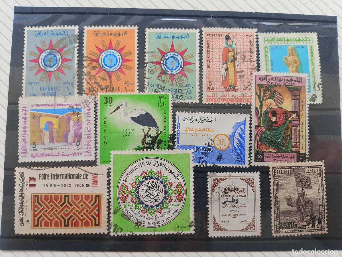 Sellos: Iraq, lote de sellos