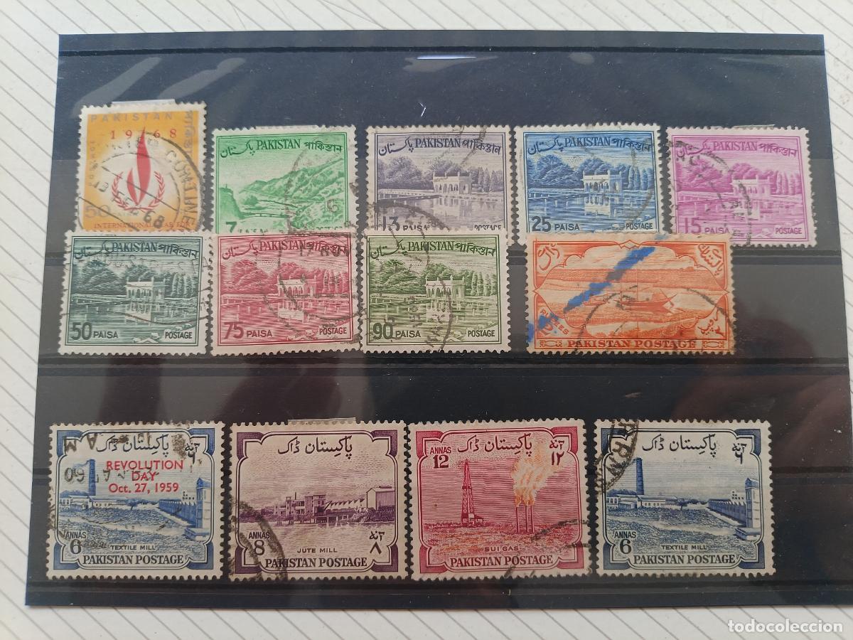 Sellos: Pakistan. Lote de sellos