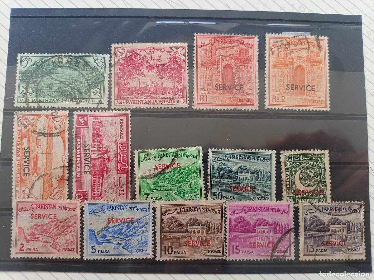 Sellos: Pakistan. Lote de sellos