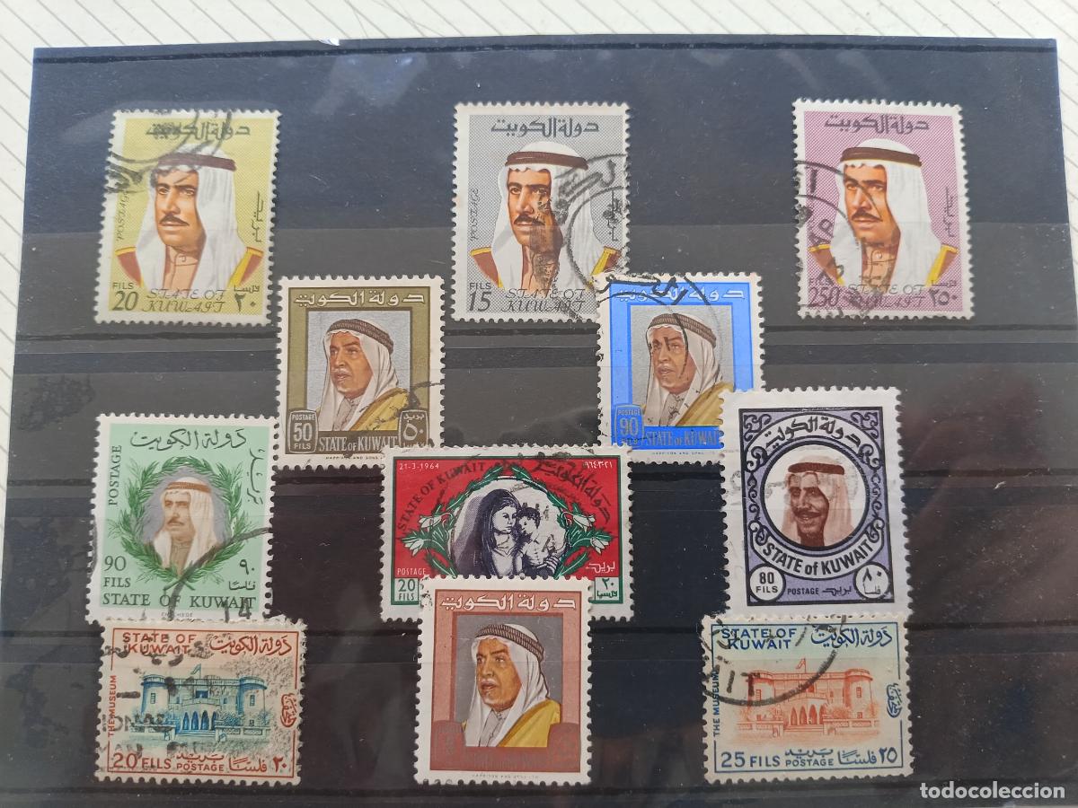 Sellos: Kuwait, lote de sellos