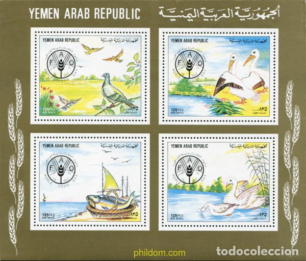 Sellos: 686313 MNH YEMEN. Rep&uacute;blica &aacute;rabe 1982 DIA MUNDIAL DE LA ALIMENTACION