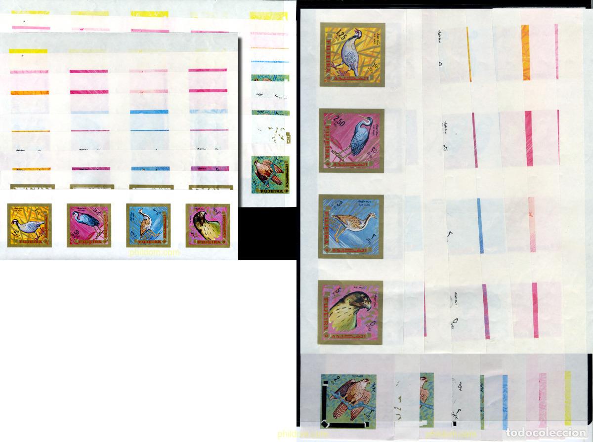 Sellos: 214455 MNH FUJEIRA 1969 AVES