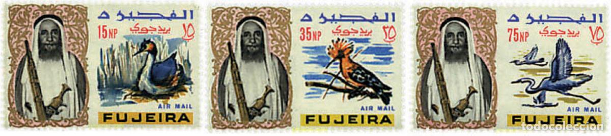 Sellos: 688947 MNH FUJEIRA 1965 SERIE BASICA