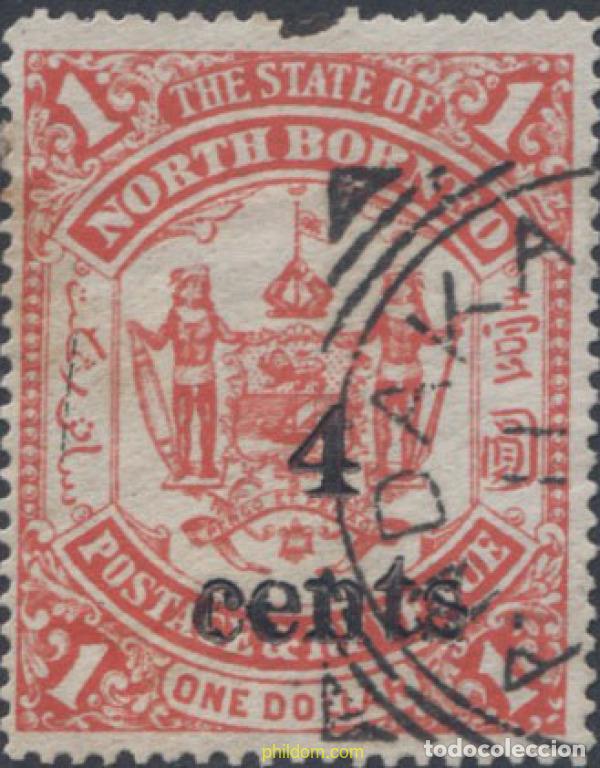Sellos: 654453 USED BORNEO DEL NORTE 1899 MOTIVOS VARIOS