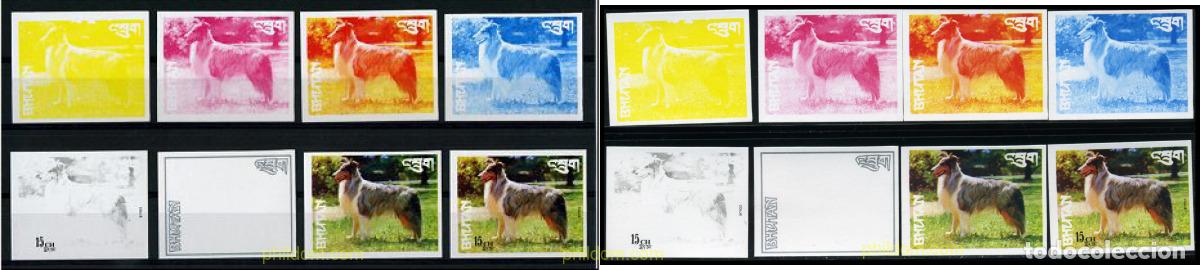 Sellos: 204074 MNH BHUTAN 1973 PERROS DE RAZA