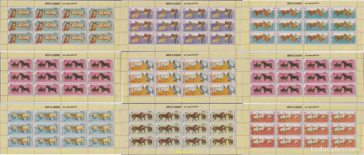 Sellos: 619462 MNH UMM AL QIWAIN 1969 CABALLOS