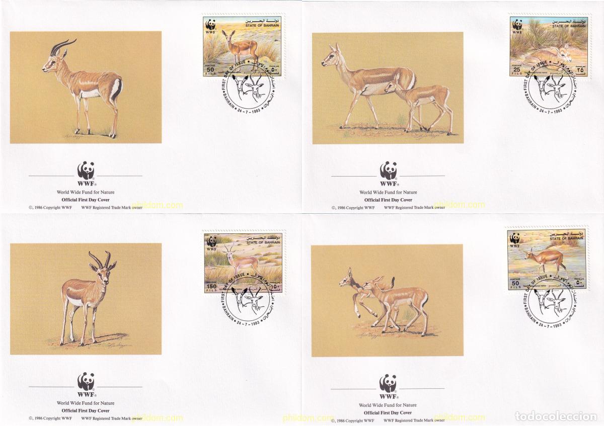 Sellos: 24764 MNH BAHREIN 1993 GACELA GOITERED
