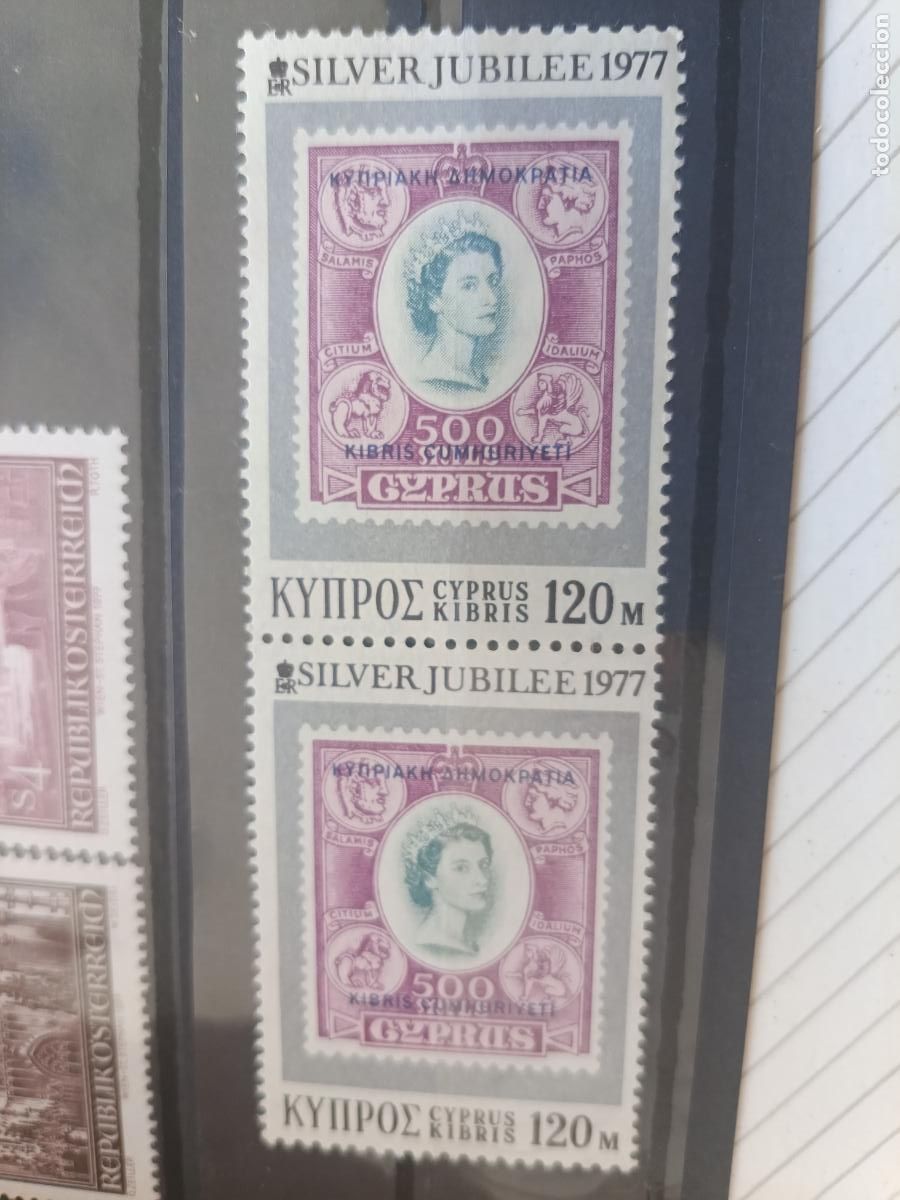 Francobolli: Chipre. 2 sellos nuevos