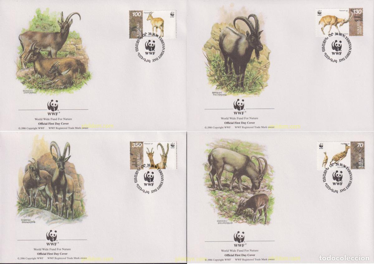 Francobolli: 23192 MNH ARMENIA 1996 FAUNA PROTEGIDA. CABRA SILVESTRE