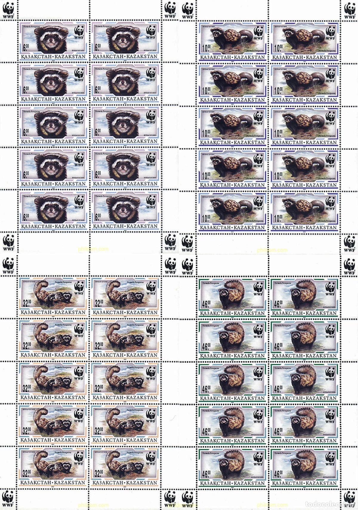 Stamps: 12815 MNH KAZAJSTAN 1997 TURON JASPEADO