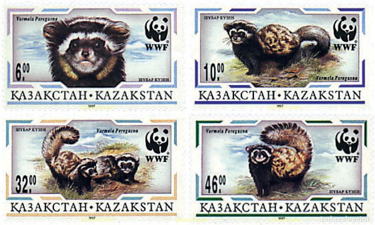 Selos: 74180 MNH KAZAJSTAN 1997 TURON JASPEADO
