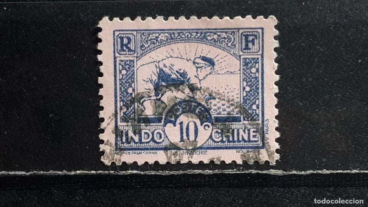 Sellos: INDOCHINA. A&Ntilde;O 1941. &deg;. YVERT 216