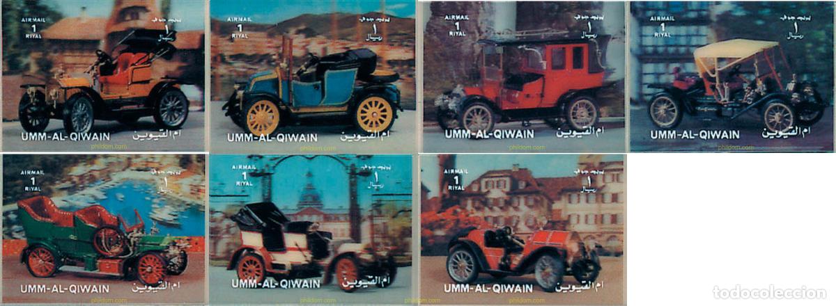 Sellos: 39132 MNH UMM AL QIWAIN 1972 COCHES ANTIGUOS