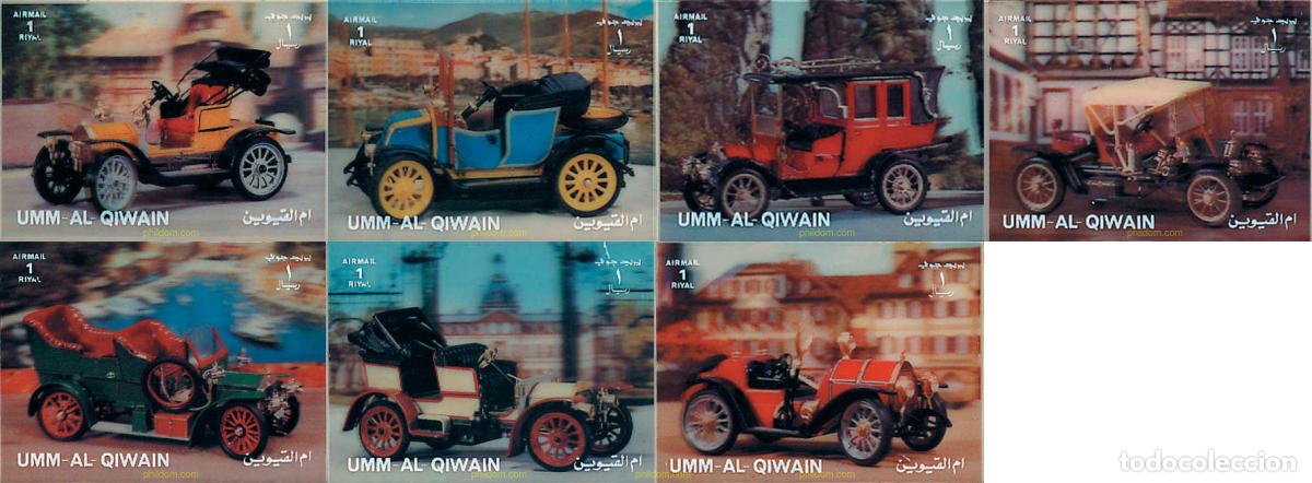 Sellos: 44954 MNH UMM AL QIWAIN 1972 COCHES ANTIGUOS