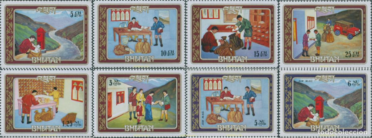 Francobolli: 63369 MNH BHUTAN 1973 INDIPEX 73. EXPOSICION FILATELICA