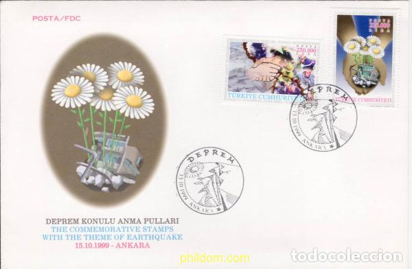 Sellos: 413918 MNH TURQUIA 1999 TERREMOTO DEL 17 DE AGOSTO