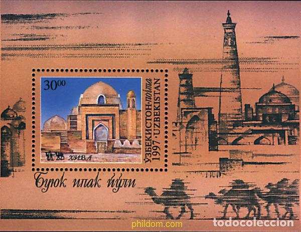 Sellos: 39617 MNH UZBEKISTAN 1997 LA RUTA DE LA SEDA. KHIVA