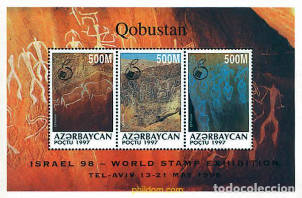 Sellos: 582906 MNH AZERBAIYAN 1998 ISRAEL 98. EXPOSICION FILATELICA INTERNACIONAL