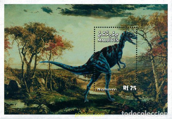 Sellos: 340945 MNH MALDIVAS 1999 FAUNA PREHISTORICA