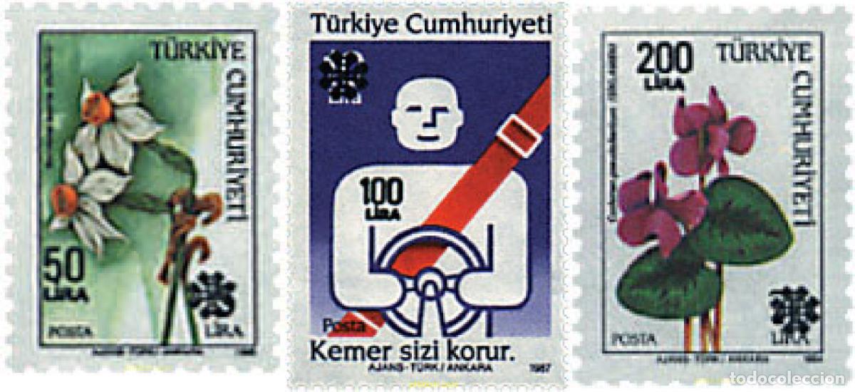 Sellos: 94680 MNH TURQUIA 1990 MOTIVOS VARIOS